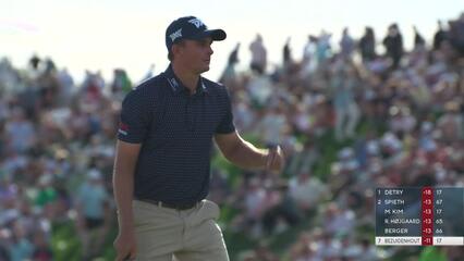 Christiaan Bezuidenhout | Round 3 | 18th hole | Shot 4 | 2025 WM Phoenix Open