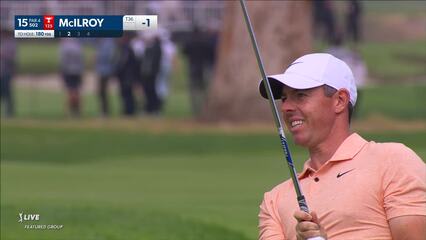 Rory McIlroy | 2024 Genesis | Round 2 | 15th hole | Shot 2