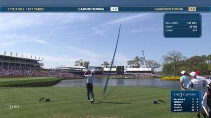 Cameron Young | Round 3 | 17th hole | Shot 1 | 2025 THE PLAYERS