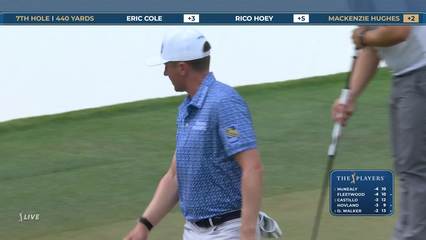 Mackenzie Hughes | Round 1 | 7th hole | Shot 4 | 2026 THE PLAYERS