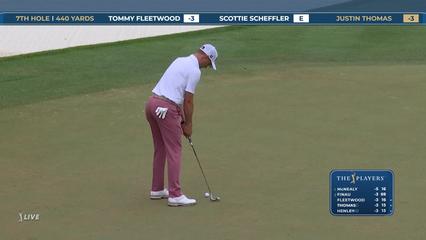 Justin Thomas | Round 1 | 7th hole | Shot 4 | 2026 THE PLAYERS