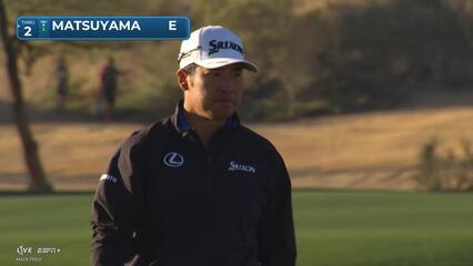 Hideki Matsuyama | Round 1 | 11th hole | Shot 4 | 2025 WM Phoenix Open