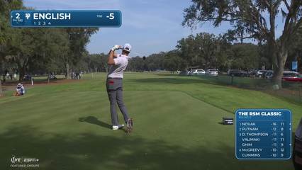 Harris English | Round 2 | 2nd hole | Shot 1 | 2025 The RSM Classic