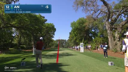 Byeong Hun An | Round 3 | 12th hole | Shot 1 | 2025 RBC Heritage