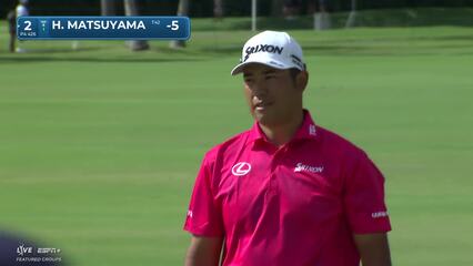 Hideki Matsuyama | Round 3 | 4th hole | Shot 3 | 2025 Sony Open