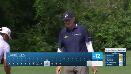 Ernie Els | Round 3 | 12th hole | Shot 4 | 2026 Insperity Invit