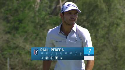 Raul Pereda | 2023 Mexico Open | Round 2 | 14th hole | Shot 5