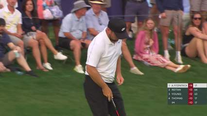 Alex Fitzpatrick | Round 3 | 18th hole | Shot 4 | 2026 Truist Championship