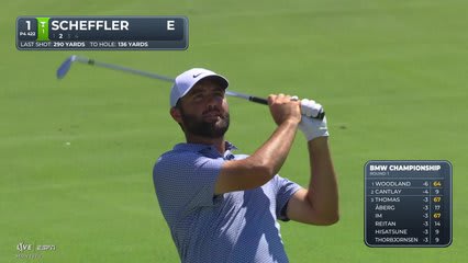 Scottie Scheffler | Round 1 | 1st hole | Shot 2 | 2026 BMW Championship