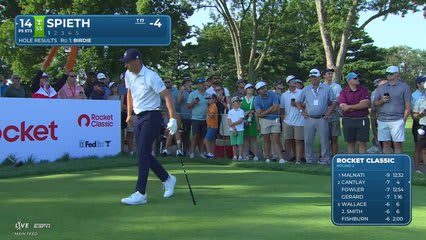 Jordan Spieth | Round 2 | 14th hole | Shot 1 | 2026 Rocket Classic