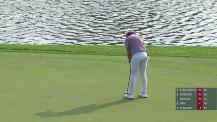 Tommy Fleetwood | Round 3 | 17th hole | Shot 4 | 2025 Travelers