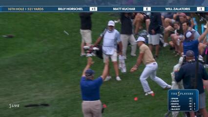 Billy Horschel | Round 4 | 16th hole | Shot 3 | 2025 THE PLAYERS