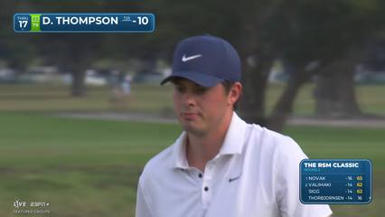 Davis Thompson | Round 2 | 17th hole | Shot 3 | 2025 The RSM Classic