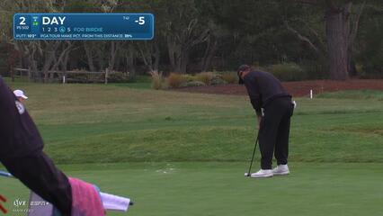 Jason Day | Round 3 | 2nd hole | Shot 5 | 2025 AT&T Pebble Beach