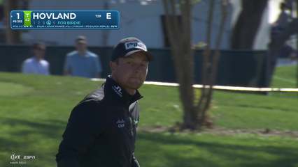 Viktor Hovland | Round 1 | 1st hole | Shot 4 | 2026 Valspar