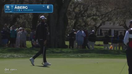 Ludvig Åberg | Round 1 | 11th hole | Shot 4 | 2025 Arnold Palmer