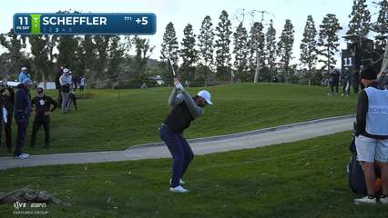 Scottie Scheffler | Round 1 | 11th hole | Shot 3 | 2026 The Genesis