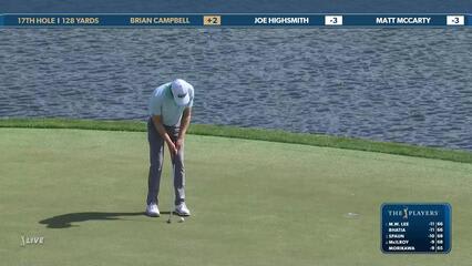 Brian Campbell | Round 2 | 17th hole | Shot 2 | 2025 THE PLAYERS