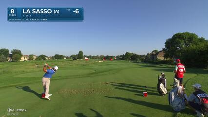 Michael La Sasso | Round 3 | 8th hole | Shot 1 | 2025 3M Open