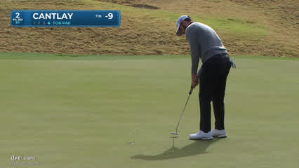 Patrick Cantlay | Round 2 | 2nd hole | Shot 4 | 2026 The American Express