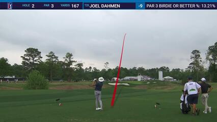 Joel Dahmen | Round 4 | 2nd hole | Shot 1 | 2025 Houston Open