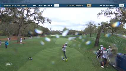 Lucas Glover | Round 1 | 12th hole | Shot 1 | 2026 THE PLAYERS