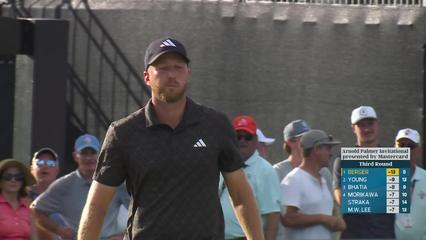 Daniel Berger | Round 3 | 9th hole | Shot 4 | 2026 Arnold Palmer