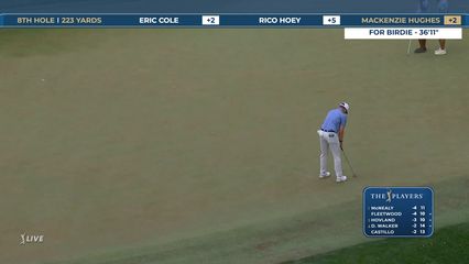 Mackenzie Hughes | Round 1 | 8th hole | Shot 3 | 2026 THE PLAYERS