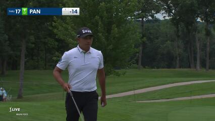 C.T. Pan | 2024 John Deere | Round 2 | 17th hole | Shot 5