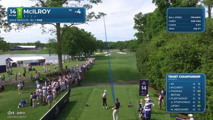 Rory McIlroy | Round 2 | 14th hole | Shot 1 | 2026 Truist Championship