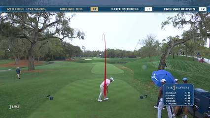 Michael Kim | Round 1 | 12th hole | Shot 1 | 2026 THE PLAYERS