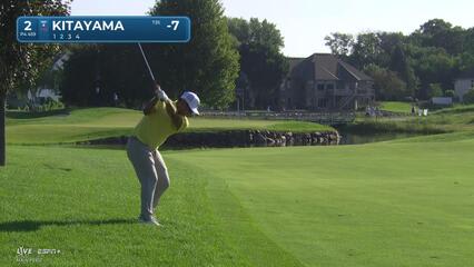 Kurt Kitayama | Round 3 | 2nd hole | Shot 2 | 2025 3M Open