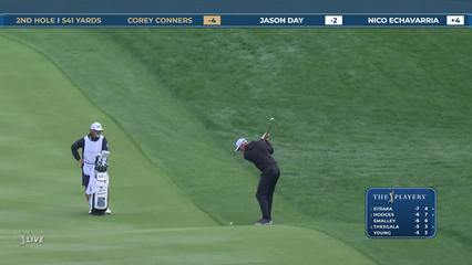 Corey Conners | Round 2 | 2nd hole | Shot 3 | 2026 THE PLAYERS