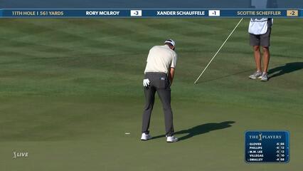 Scottie Scheffler | Round 1 | 11th hole | Shot 5 | 2025 THE PLAYERS