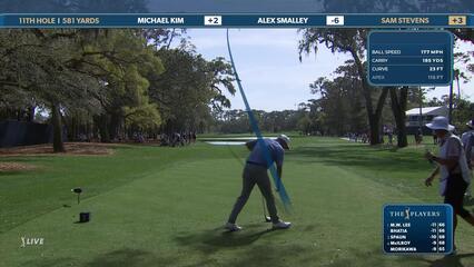 Sam Stevens | Round 2 | 11th hole | Shot 1 | 2025 THE PLAYERS