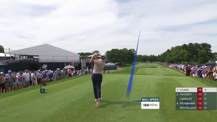 Wyndham Clark | Round 4 | 10th hole | Shot 1 | 2026 BMW Championship