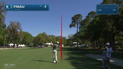 Tony Finau | Round 3 | 6th hole | Shot 2 | 2025 RBC Heritage