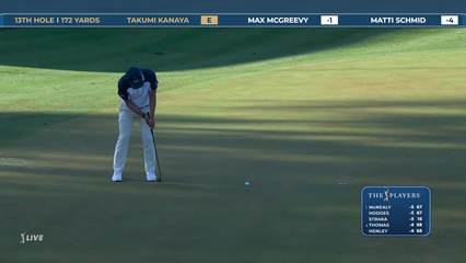 Takumi Kanaya | Round 1 | 13th hole | Shot 3 | 2026 THE PLAYERS