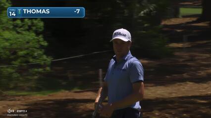 Justin Thomas | Round 1 | 14th hole | Shot 3 | 2025 RBC Heritage