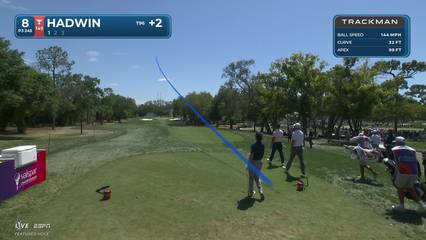 Adam Hadwin | Round 1 | 8th hole | Shot 1 | 2026 Valspar