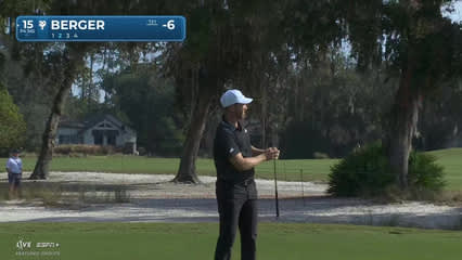 Daniel Berger | Round 2 | 15th hole | Shot 2 | 2025 The RSM Classic