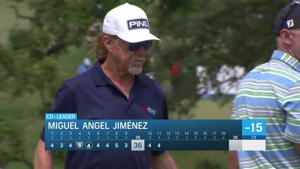 Miguel Angel Jiménez | Round 3 | 11th hole | Shot 4 | 2025 Principal