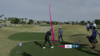 Blades Brown | Round 4 | 14th hole | Shot 1 | 2026 The American Express