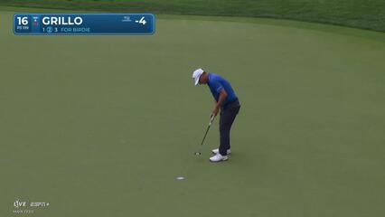 Emiliano Grillo | Round 2 | 16th hole | Shot 2 | 2025 Valero