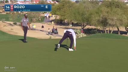 Marcelo Rozo | Round 1 | 14th hole | Shot 4 | 2026 WM Phoenix Open