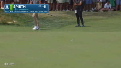 Jordan Spieth | Round 2 | 9th hole | Shot 3 | 2026 Rocket Classic