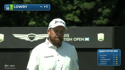 Shane Lowry | Round 1 | 9th hole | Shot 5 | 2026 Genesis Scottish Open