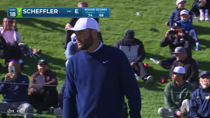 Scottie Scheffler | Round 2 | 18th hole | Shot 4 | 2026 The Genesis