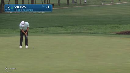 Karl Vilips | Round 1 | 12th hole | Shot 3 | 2025 THE CJ CUP