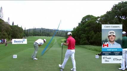 Corey Conners | Round 3 | 15th hole | Shot 1 | 2025 The Sentry